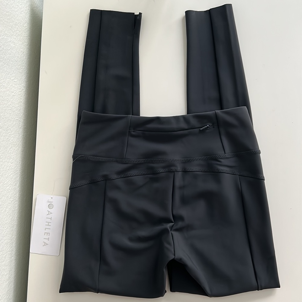 NWT Athleta Stellar Tight Pant Leggings Anthracite Grey Work Travel Size XS - Picture 10 of 13